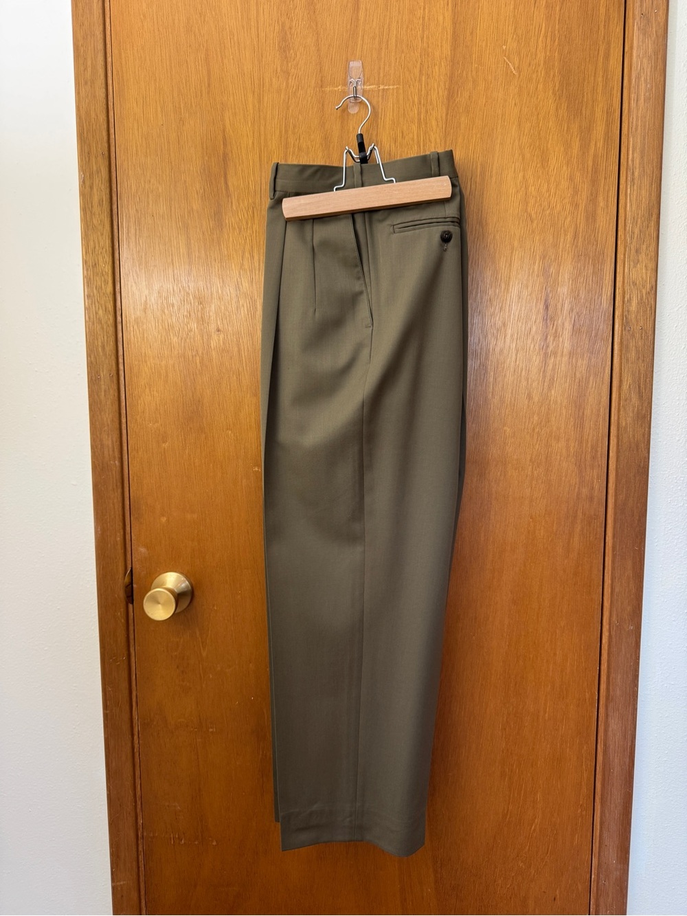 Britches Olive Men's Dress Pant